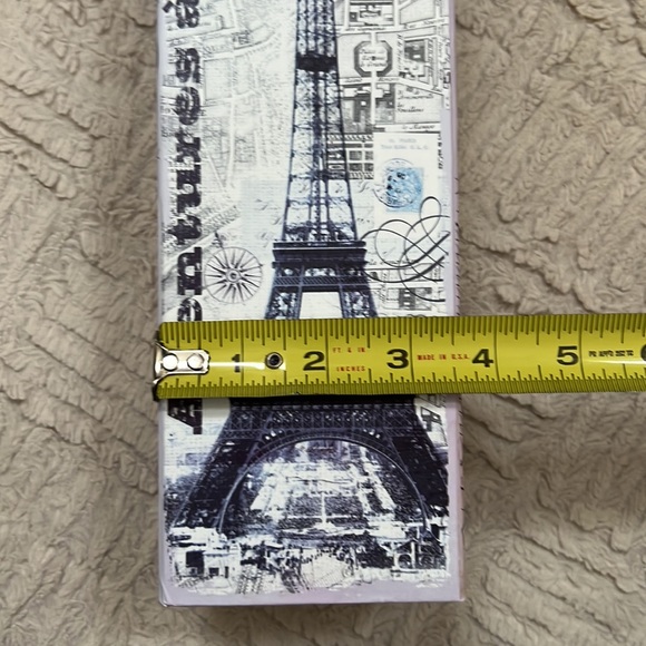 Paris decorative box decor storage, 2 piece, new condition - Picture 9 of 16
